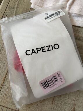 Capezio White and Pink Women's Dancewear Brief in Pack